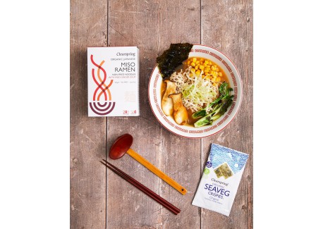 Nouilles Ramen Miso Gingembre Bio 2 Portions
