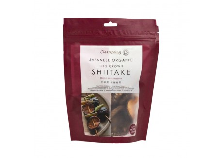 Biologische Gedroogde Shiitake Paddenstoelen 40 g
