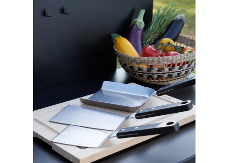 Set van 3 Spatels voor Plancha