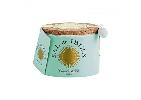 Fleur de Sel met Keramisch Potje en Lepeltje 150 g