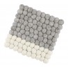 Zie dia Lana Viekante Onderzetter Grijs en Wit