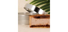 Kit Flan Pâtissier Ju Chamalo Cercle Perforé 16 cm + Cercle Découpoir