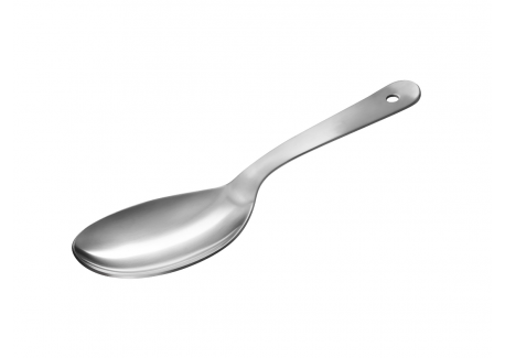 Geborsteld RVS Serveerlepel 25 cm
