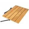 Voir la slide Table Modulaire Tablette Latérale en Bois d'Acacia
