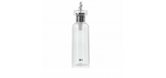 AromaPour Glazen Fles Olie of Azijn RVS Schenktuit 300 ml