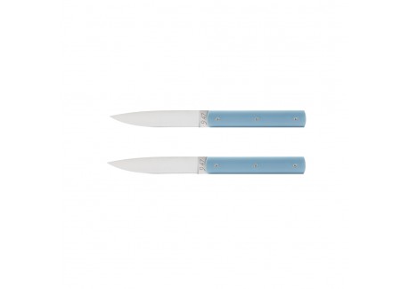 9.47 Tafelmessenset Celadonblauw 2 dlg