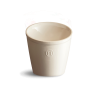 Zie dia keramische Pot voor Keukengerei 1 L Argile Gebroken Wit