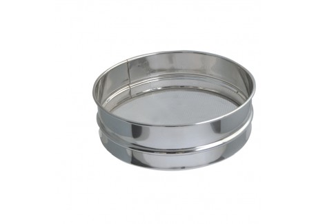Tamis Farine à Mailles Fines en Inox 30 cm