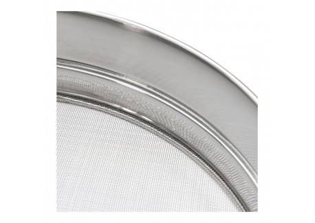 RVS Fijnmazige Meelzeef 30 cm