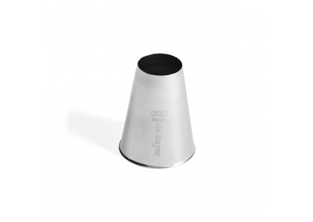 RVS Rond Spuitmondje 20 mm