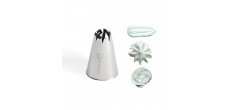 Douille Pâtisserie Rosette 14 mm Inox