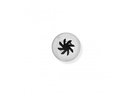 Douille Pâtisserie Rosette 14 mm Inox
