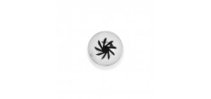 Douille Pâtisserie Rosette 16 mm Inox