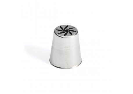 Douille Pâtisserie Russe Fleur 8 Pétales n°257 Inox