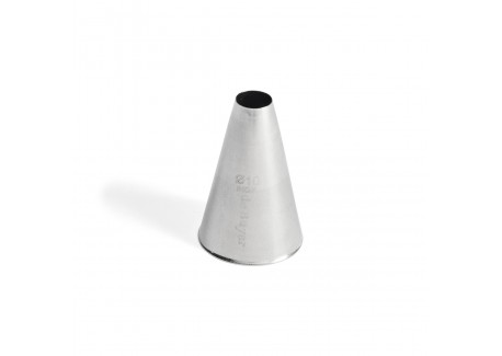 Douille Pâtisserie Ronde 10 mm Inox