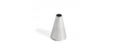 RVS Rond Spuitmondje 10 mm