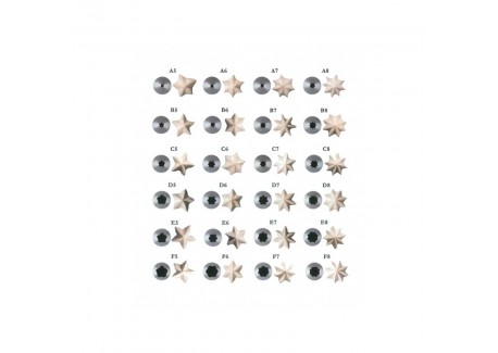 Douille Pâtisserie Etoile 9 mm C8 Inox
