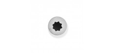 RVS Ster Spuitmondje 18 mm F8