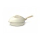 Fabuleuse Koekenpan met Antiaanbaklaag 24 cm Wit Meringue 3,4L