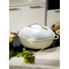 Voir la slide Fabuleuse Poêle Anti-Adhésive 8 en 1 24 cm Blanc Meringue 3,4L