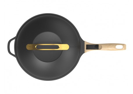 Fabuleuse Koekenpan met Antiaanbaklaag 24 cm Zwart Meteoor 3,4L