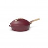 Zie dia Fabuleuse Koekenpan met Antiaanbaklaag 24 cm Bordeaux Rubis 3,4L