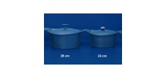 Incroyable Antikleef Braadpan 24 cm Blauwe Bosbes 4,5 l