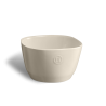 Zie dia Vierkante keramische slakom S 2L 19x12 cm Argile Gebroken Wit