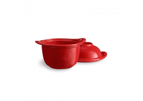 Mini Cocotte "l'Oeuf" Céramique Rouge Grand Cru 