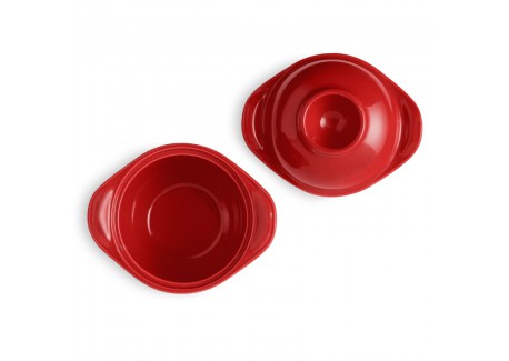 Keramiek Stoofpotje "l'Oeuf" Rood Grand Cru