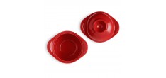 Mini Cocotte "l'Oeuf" Céramique Rouge Grand Cru 