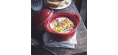 Keramiek Stoofpotje "l'Oeuf" Rood Grand Cru