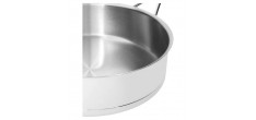 Silver 7 Sauteuse Basse Inox 28 cm 4,75 L avec Couvercle