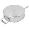 Zie dia Silver 7 Lage Sauteuse RVS 28 cm 4,75 L met Deksel