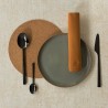 Voir la slide Rondo Set Couverts 24 pcs Brossé Noir + Coffret en Bois 
