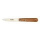 Couteau Office Inox Manche Bois d'Olivier 9 cm
