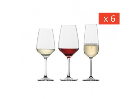 Tulip (Taste) Premium Verres à Vin Set 18 pcs 