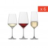 Zie dia Tulip (Taste) Premium Wijnglazen Set 18 dlg