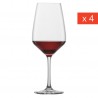 Zie dia Tulip (Taste) Wijnglas 1 voor Rode Wijn (4 stk)