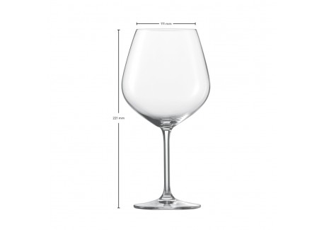 Forté Rode Wijneglas 140 Bourgogne (4 pcs)