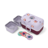 Zie dia Tresor Bento LunchBox Kids Paars Owly 800 ml