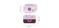 Tresor Bento LunchBox Kids Paars Owly 800 ml