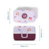 Zie dia Tresor Bento LunchBox Kids Paars Owly 800 ml