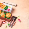 Zie dia Original Bento LunchBox Moka Recycled Made in France 1 L