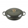 Zie dia Lage Stoofpot 3,5 L Tijm Groen (30 cm)