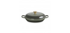 Cocotte Campagnard en Fonte 3,5 L Vert Thym (30 cm)