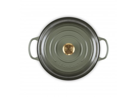Lage Stoofpot 3,5 L Tijm Groen (30 cm)