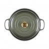 Voir la slide Cocotte Campagnard en Fonte 3,5 L Vert Thym (30 cm)