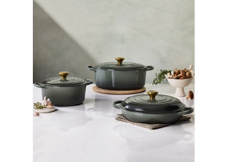 Lage Stoofpot 3,5 L Tijm Groen (30 cm)