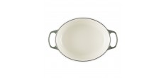 Signature Ovale Gietijzeren Stoofpot 6,3 L Tijm Groen  (31 cm)